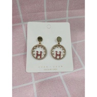 H 字母耳环 earrings alphabet H / anting- anring
