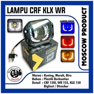 CRF LED HEADLAMP REFLECTOR CRF 150 LAMP CRF LED HEADLIGHT FRONT SPOTLIGHT PLUS ANGEL EYES CRF 150 LE