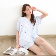 ECLAIR Sleepwear - (vol 2) Delphine V Neck Short Pajamas Set