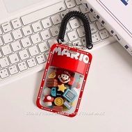 [Cocoa Sauce] Small Parts Mario NFC Proximity Card Holder Student Slide Card Holder Food Card MRT Ca