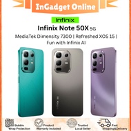 Infinix Note 50x | MediaTek Dimensity 7300 | Refreshed XOS 15 | Fun with Infinix AI | Original Set