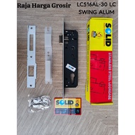 SOLID LC 516 AL-30 SWING LOCKCASE ALUMINUM DOOR / Lockcase SOLID Aluminum LC 516 AL 30MM US32D Morti