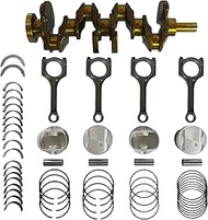 231112G010 2.0 Engine Crankshaft Rods Piston Kit & Bearing Set For 2005-2012 Hyundai Sonata Santa Fe