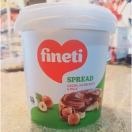 COD ❒Fineti Cocoa, Hazelnut and Milk Spread, 1KG