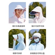 Sunscreen Shirt for Women - UPF50 Protection, Ice Silk Long Sleeve Full Coverage Summer Top