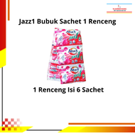 Jazz1 Deterjen Bubuk 1 Renceng Isi 6 Sachet PROMO MURAH/ Deterjen Bubuk Jazz1 1 Renceng Isi 6 Sachet