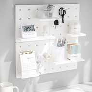 [Ready Stock] Diy Plastic Hole Board/pegboard/Bathroom Rack/RoomOrganizer/Papan Lubang DIY/Rak Dapur