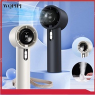 Portable Hand Fan Outdoor 3000mAh Battery Powerful 100-High Speed Led Display Handheld Fan Rechargea