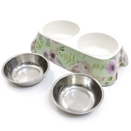 Dog Food Bowl Small Dog Dog Bowl Dog Basin Cat Food Holder Dog Food Bowl Cat Bowl Double Bowl Single Bowl Cat Basin Pet