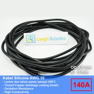AWG 10 Cable Silicone AWG10 Cable Silicone Wire Black Black RC Plane