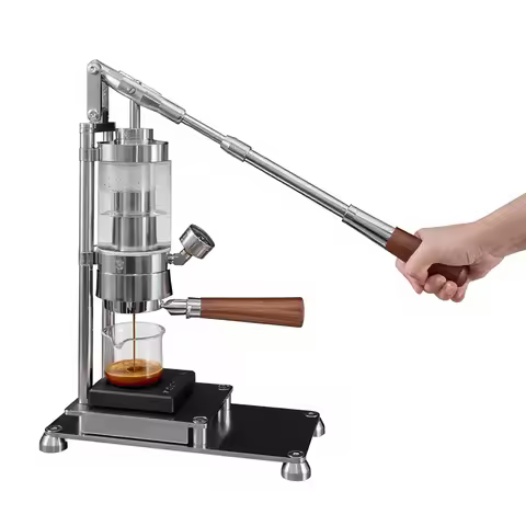 【Premium Hot Selling 】Hand-Press Coffee Machine 58mm Lever Espresso Extraction Small Home Manual Var