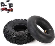 Scooter Replacement Wheels Electric Scooter Tires,3.00-4 Wear-resistant Off-road Tires,Explosion-proof and Non-skid,Suitable for 3/4 Wheel Scooter Accessories,Easy Install
