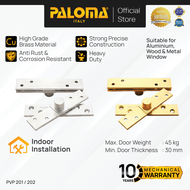 PALOMA Engsel Jendela Hinge Pivot Putar Hinges Window Brass Kuningan Ball Bearing Polished Brass Gol