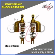 ⚠️ △ ☀️ SRTW SMOK Seismic Shock Absorber 305MM NMAX V2/ AEROX V1 V2