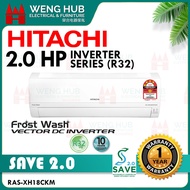 【PWP INSTALLATION】Hitachi Inverter Aircond 2.0HP RAS-XH18CK/RAC-XH18C
