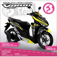 HONDA Decal Sticker Vario 150-125 New 2018HONDA - WHITE - C