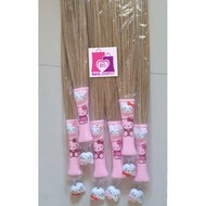 CUCI GUDANG Sapulidi sapu lidi hello kitty sapu tebas