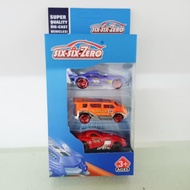 Die-cast Collection Car Toy contains 3 / Die-cast Alloy Car six-six-Zero