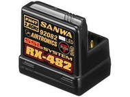 【勤利RC】SANWA RX-482 2.4G 無天線雙向傳輸接收機M12S/ Exzes Z/MT4S/MTS