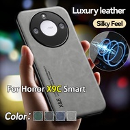 Casing For Honor X9C Smart HonorX9CSmart X9CSmart 5G Luxury Leather Phone Case Fashion Couple Protec
