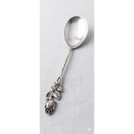 Rose design vintage spoon silver 835