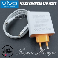 Charger VIVO Flash Charger 120 WATT Original Type C 6 Ampere