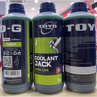 TOYO-G Coolant Jack (1LITER ) ANTIFREEZE COOLANT JACK GREEN TOYO-G