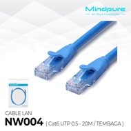 Mindpure NW004 UTP CAT6 LAN Cable 20m RJ45 20meter 20 meter 20m 20 m CAT6 COOPER LAN CABLE )