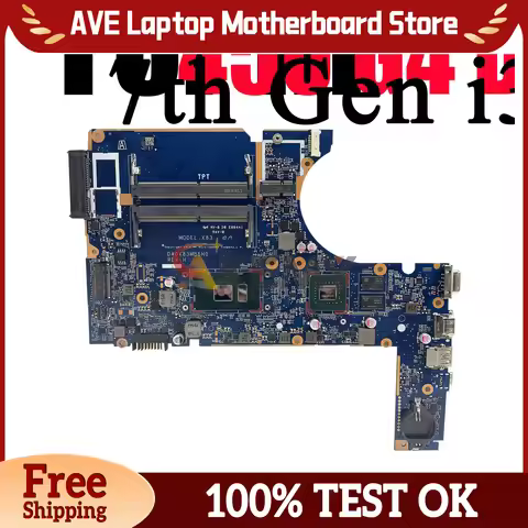 DA0X83MB6H0 Laptop Motherboard For HP ProBook 450 G4 With i3 i5 i7 CPU V2G GPU DDR4 907714-001 100% 