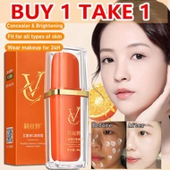 [BUY 1 TAKE 1] FDA Certification Five Vitamin C Tone Up Cream Concealer Foundation Cream Whitening M