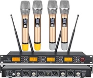 Qkara acoustic QK-898 Wireless Karaoke Microphone PA system Professional Wireless Microphone for Kar