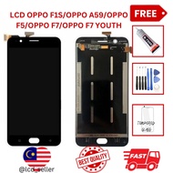 LCD OPPO A59/OPPO F1S/OPPO F5/OPPO F7/OPPO F7 YOUTH/LCD Screen And Digitizer//GRAND ORI//BLACK/WHITE