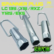 SPANNER PLUG LC135 / Y15 / RS150 / FZ150 / EX5 / C70 / WAVE /DASH / Y125 / RXZ [ 1 PCS ] OPENER SPAN