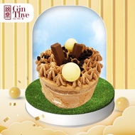 [Gin Thye] Mini 4 inch Kit-Kat Chocolate Cake