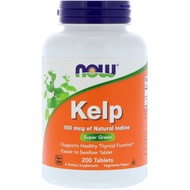 Now Foods Kelp 150 mcg, 200 Tablets