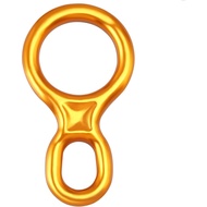 SOB 40KN Rescue Rajah 8 Descender Belay Rappel Peralatan Belay Panjat Tebing Rigging Plate 7075 Alum