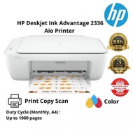 (New Model)HP DeskJet 2336 Ink Advantage All-in-One Printer (7WQ05B)(Ready Stock)Ship Within 2 dyas