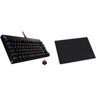 【Direct from Japan】Logitech G PRO Gaming Keyboard Tenkeyless Linear + Gaming Mouse Pad Cross Surface