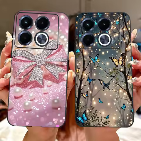 For Infinix Note 40 5G Case X6852 Stylish Painted Cover Soft Silicone Case For Infinix Note 40 Pro P