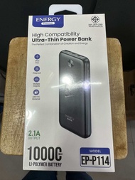 แบตสำรอง EP-P114 Energy 10000 mAh  เพาเวอร์แบงค์ 2.0A  ไม่แพง powerbank  พาวเวอร์แบงค์ ขึ้นเครื่องได