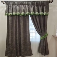 Drape Curtain - Langsir Pintu Bilik / 2 Panel / 3 Panel / Sliding Door