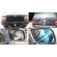 JEEP GRAND CHEROKEE Anti-Glare Glass Lens (ZJ) Year 96-00 Stained Black Blurred Vision No Fake Eyes