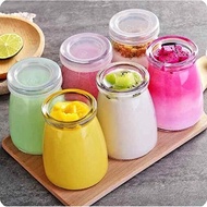 Cup Puding Cup Puding Lucu Dan Unik Gelas Puding Pudding Jar Pudding Glass With Lid Botol Pudding Ja