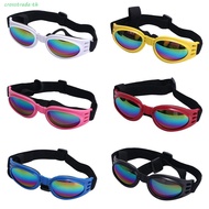 CROSSTRADE Dog Protection Goggles Waterproof Medium Large Dog Foldable 6 Colors UV Protection