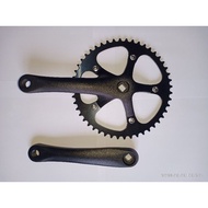 FIXIE CRANK SET ALLOY DAN BESI/ crank mtb foldie
