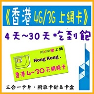 【樂上網】香港上網卡 4天10天起香港網卡吃到飽(促銷)4G/3G上網 中國移動SIM卡電話卡可熱點可通話不支援中國澳門