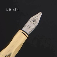 Stainless Steel Parallel Calligraphy Fountain Pen Art Ink Pen Gothic Arabic Business Writing Tool Br
