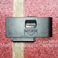 Tutup batre 600d door cover baterai kamera Canon Eos 600d lid battery eos 600d back door baterai Canon 600d