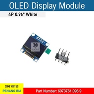 OLED Display Module, 4P 0.96" 1.3" White