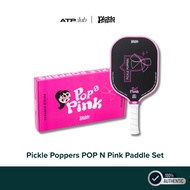 Pickle Poppers POP N Pink Pickleball Paddle Set